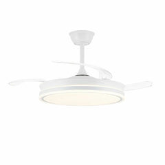 Ventilatore da Soffitto CristalRecord EVO RETRAC Bianco 72 W