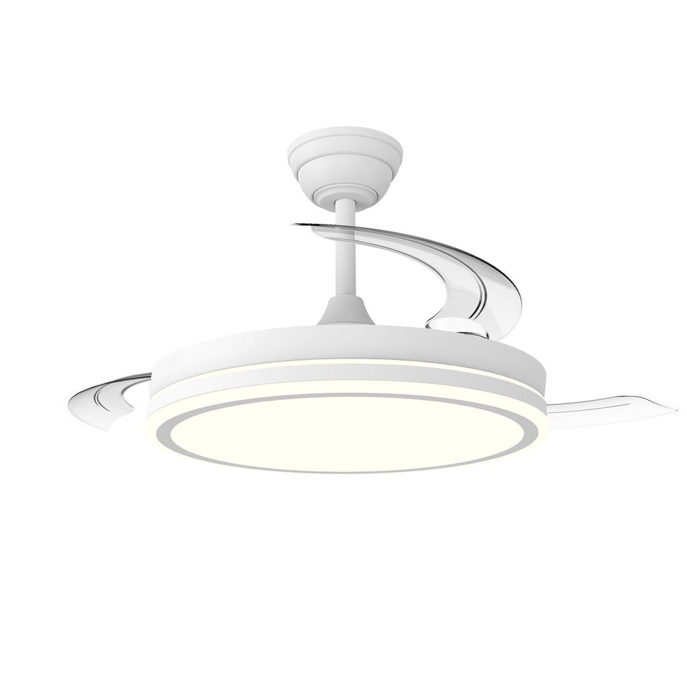 Ceiling Fan CristalRecord 85-100-42-000 White