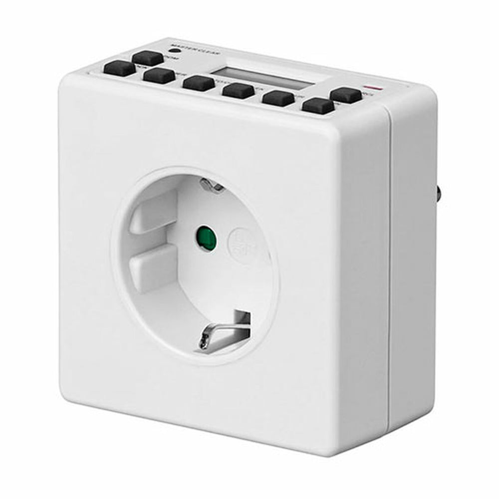 Spina con timer digitale NIMO 250 V 16 A 10 A Settimanale