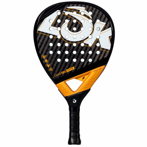 Racchetta da Padel Lok Sports Carb-On Hype Nero Arancio