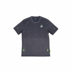 Maglia Sportiva a Maniche Corte Lok Sports Play Nero Padel