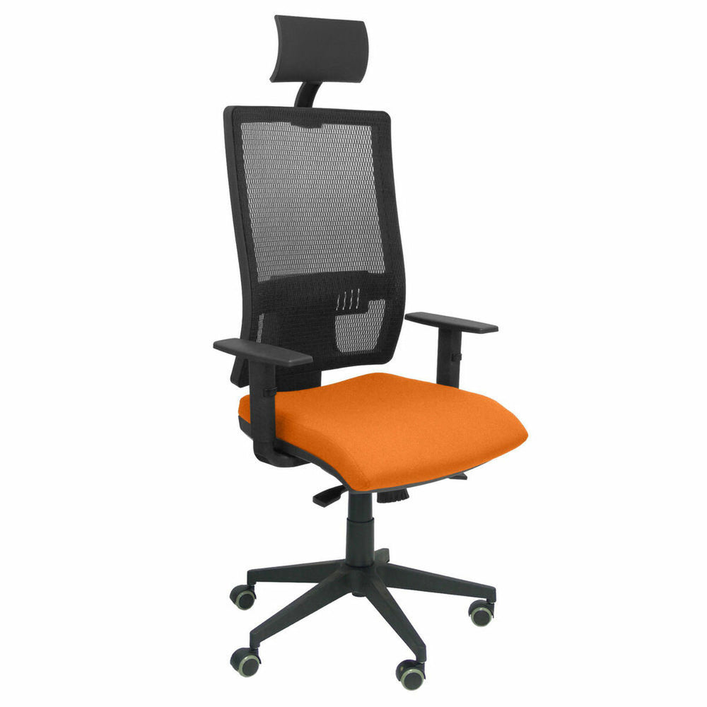 Office Chair with Headrest Horna bali Piqueras y Crespo BALI308 Orange