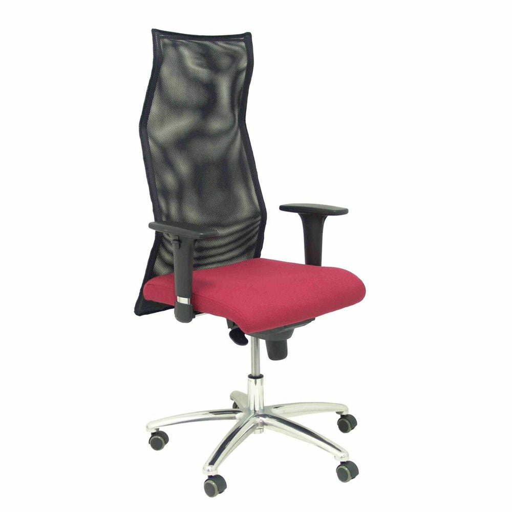 Sillón de Oficina Sahuco bali Piqueras y Crespo BALI933 Granate