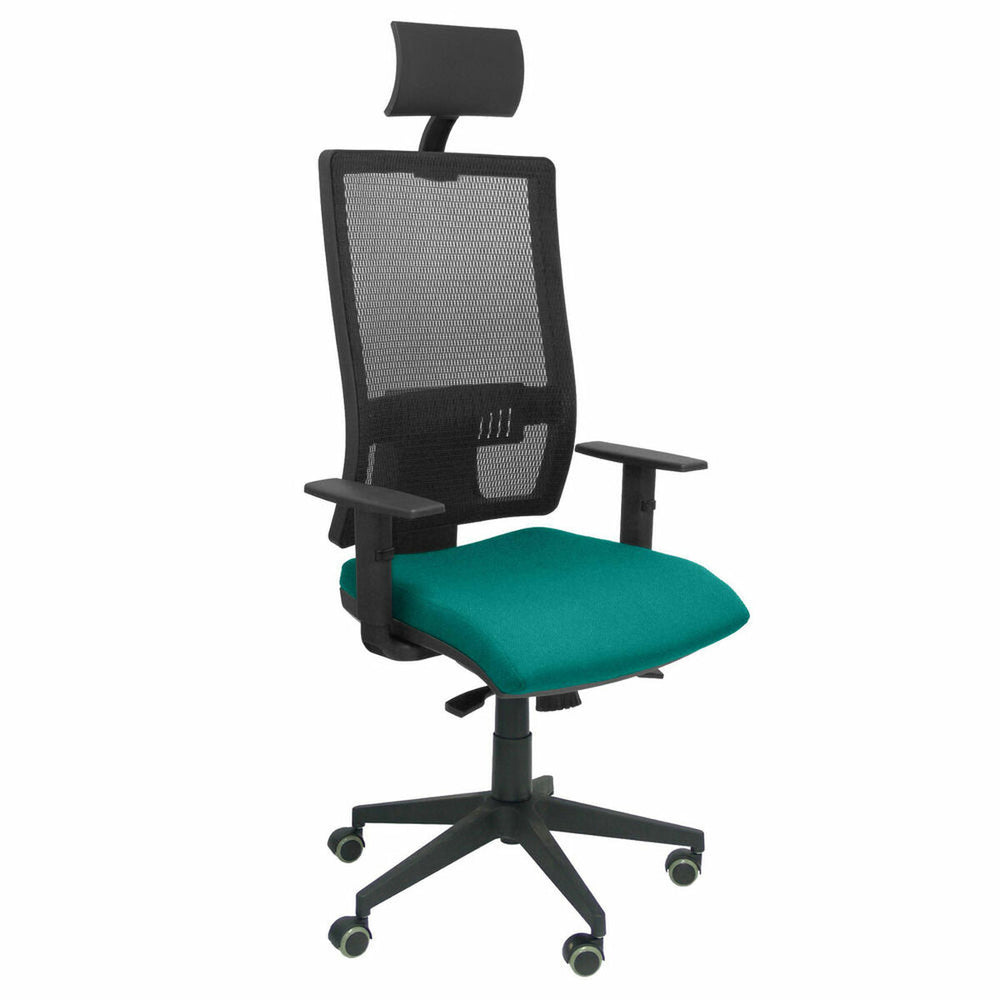 Office Chair with Headrest Horna bali Piqueras y Crespo SBALI39 Turquoise