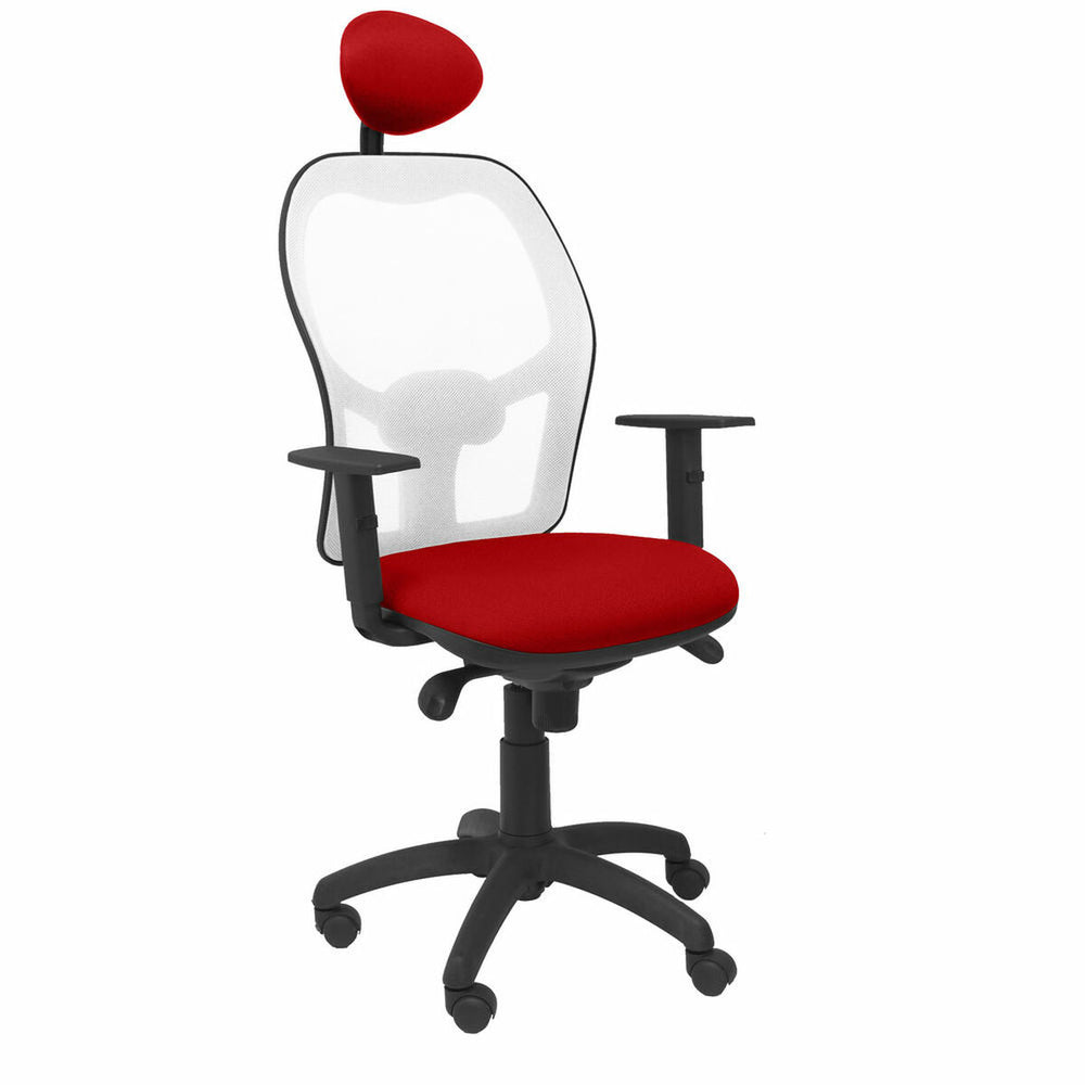 Silla de Oficina con Cabecero Jorquera Piqueras y Crespo ALI350C Rojo