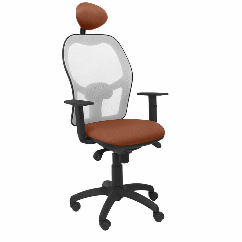 Silla de Oficina con Cabecero Jorquera Piqueras y Crespo ALI363C Marrón