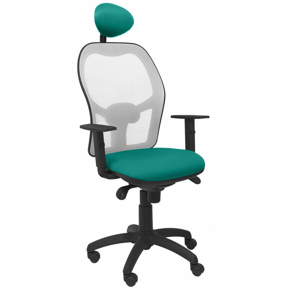Office Chair with Headrest Jorquera Piqueras y Crespo BALI39C Turquoise