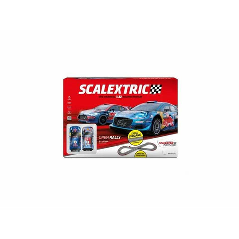 Pista da Corsa Scalextric Open Rally 233 x 77 cm