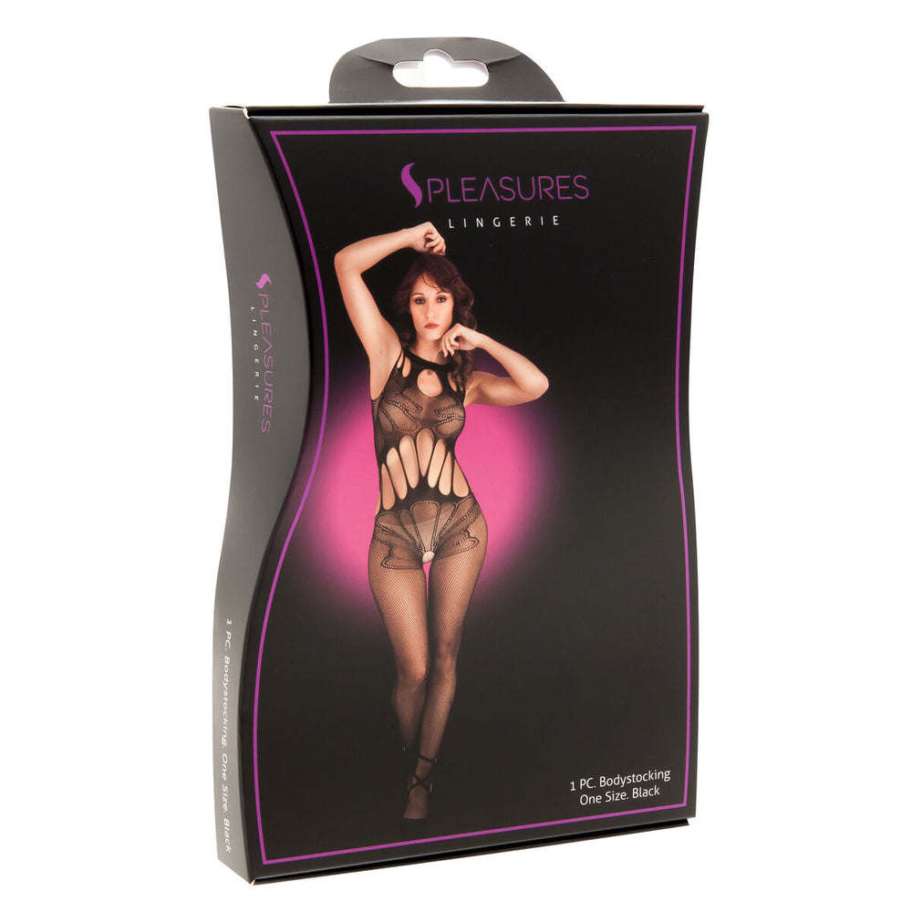 Body S Pleasures Nero Taglia unica