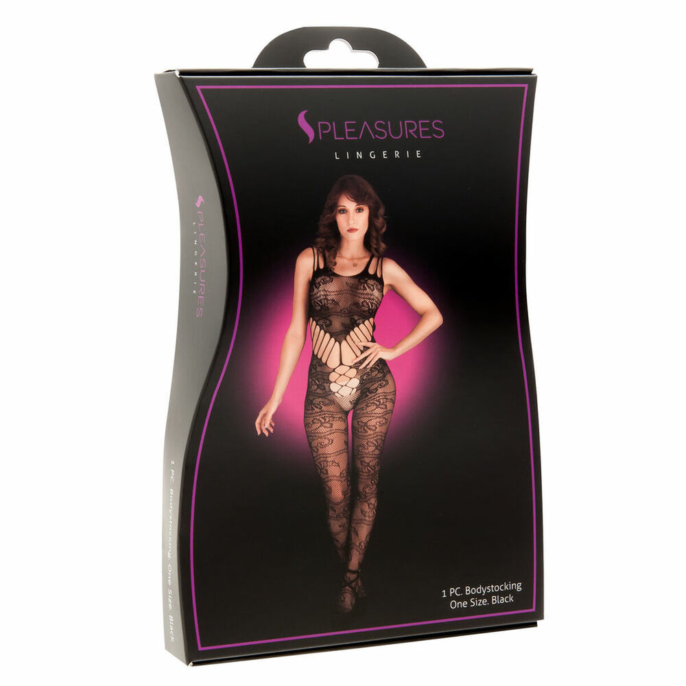 Body S Pleasures Nero Taglia unica