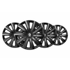 Hubcap Sparco Milano Black/Grey 15