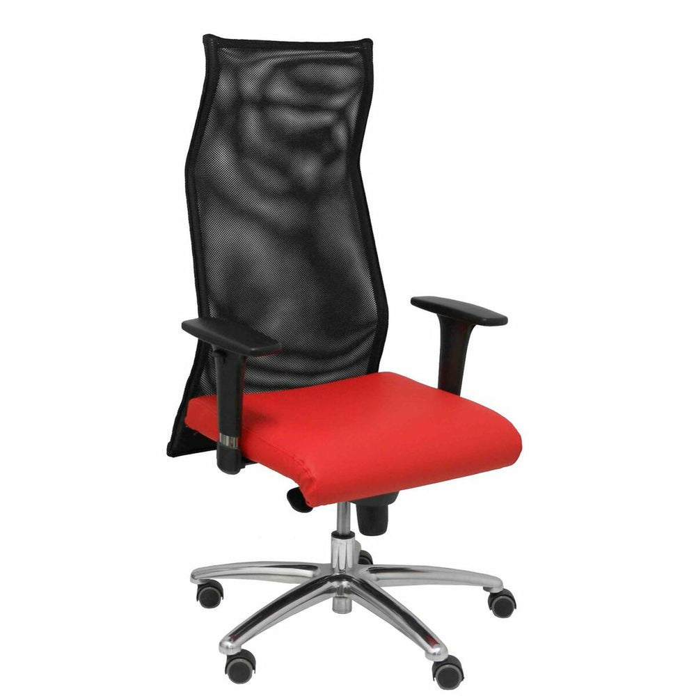 Poltrona da Ufficio Sahuco Piqueras y Crespo B24APRP Rosso