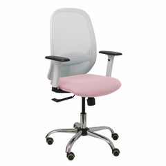 Sedia da Ufficio Cilanco Piqueras y Crespo 354CRRP Bianco Rosa