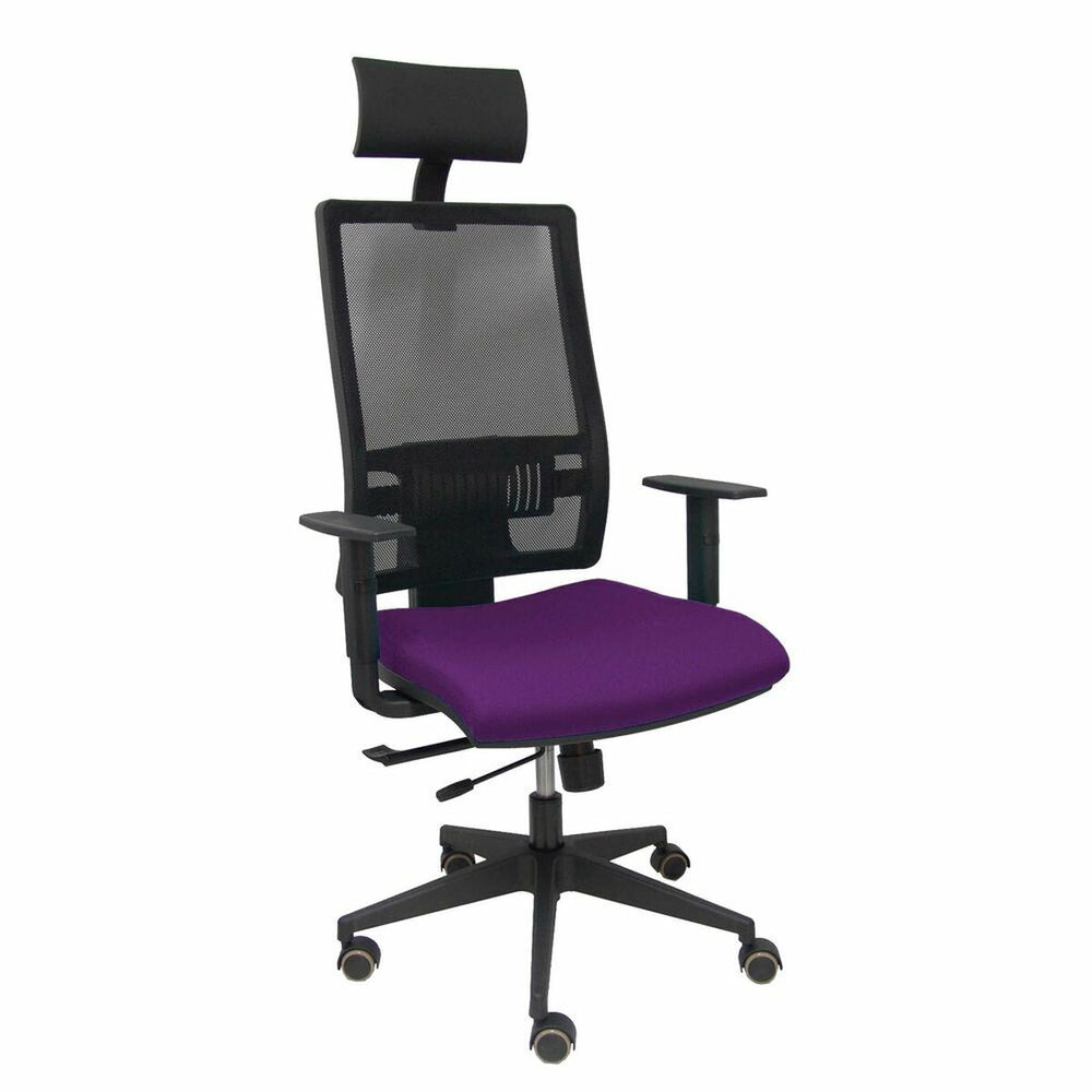 Office Chair with Headrest Piqueras y Crespo B10CRPC Purple
