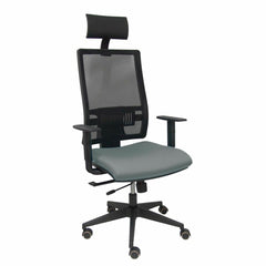 Office Chair with Headrest Piqueras y Crespo B10CRPC Grey