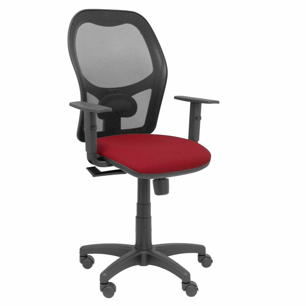 Sedia da Ufficio Piqueras y Crespo 3B10CRN Rosso Granato