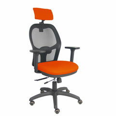 Office Chair with Headrest Piqueras y Crespo B3DRPCR Dark Orange