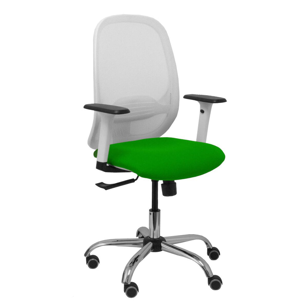 Sedia da Ufficio Piqueras y Crespo 354CRRP Bianco Verde