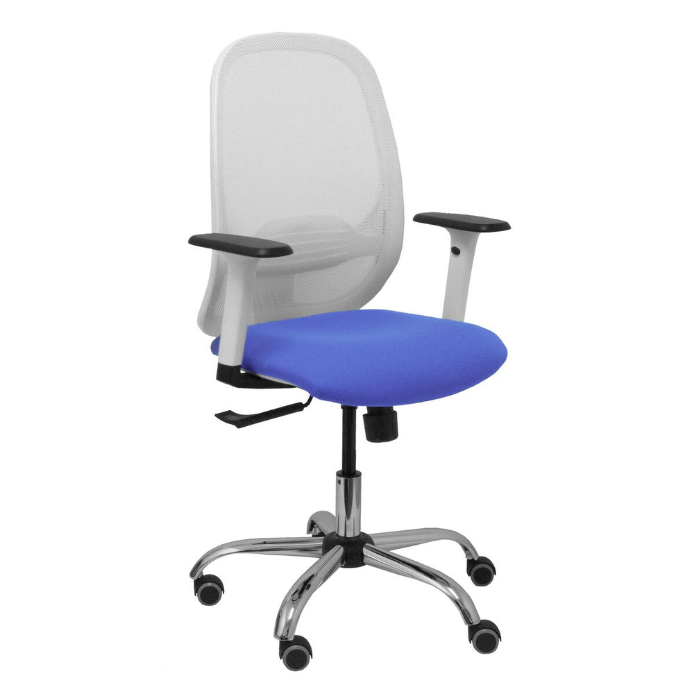 Sedia da Ufficio Piqueras y Crespo 354CRRP Azzurro Bianco