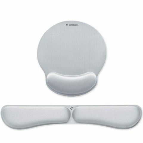 Tappetino per Mouse Subblim SUBMP-04E021 Argentato