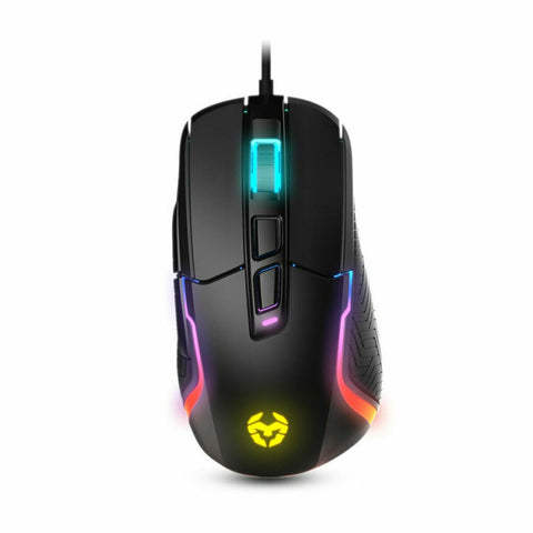 Mouse Gaming Krom Kick Nero 6200 dpi RGB
