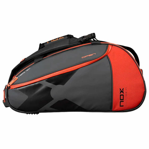 Racket bag Nox Luxury Open Series Black Red