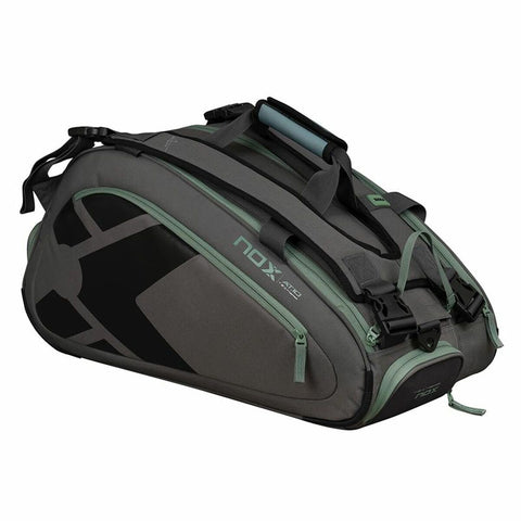 Borsa per racchette Nox Nox At10 Team Verde Grigio