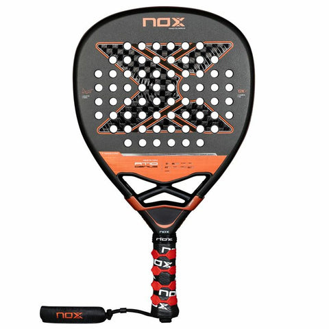 Racchetta da Padel Nox AT10 Genius ATtack 12K Arancio Fibra di carbonio Carbonio EVA