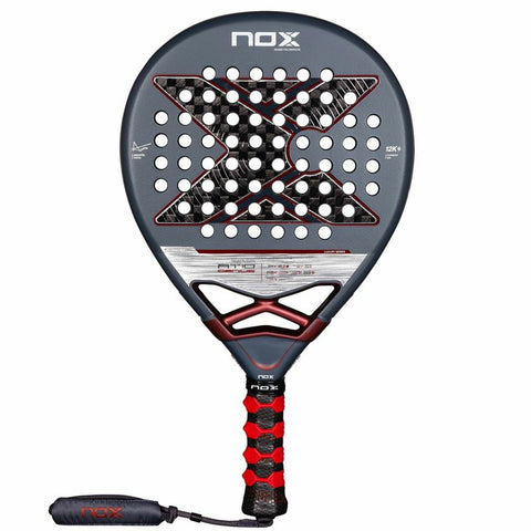 Racchetta da Padel Nox AT10 Genius 12K Grigio Fibra di carbonio