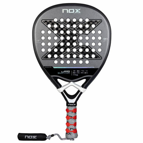 Racchetta da Padel Nox Nox La10 Quantum 12K By Leo Augsburguer Grigio scuro Fibra di carbonio