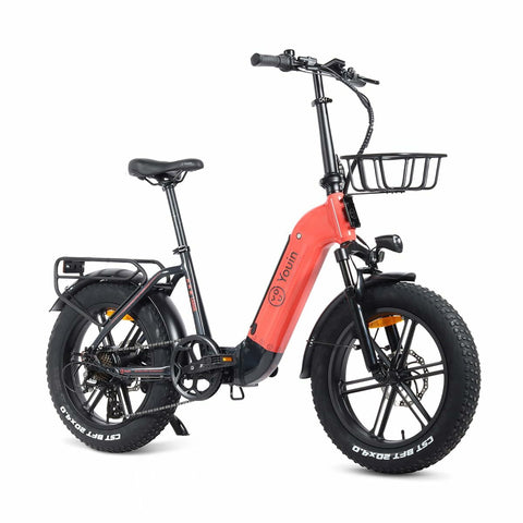 Bicicletta Elettrica Youin BK1716 LUXOR II Corallo 250 W