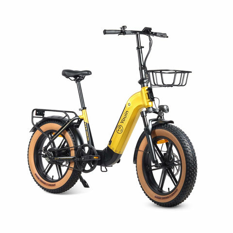 Bicicletta Elettrica Youin BK1750 LUXOR II PRO A/N Giallo 250 W