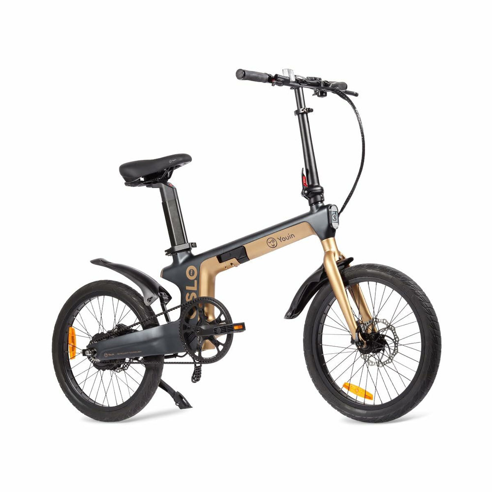 Bicicletta Elettrica Youin BK1950 OSLO PRO Nero Dorato