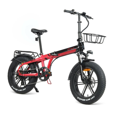 Bicicletta Elettrica Youin BK1650R DALLAS Nero Rosso 250 W 20