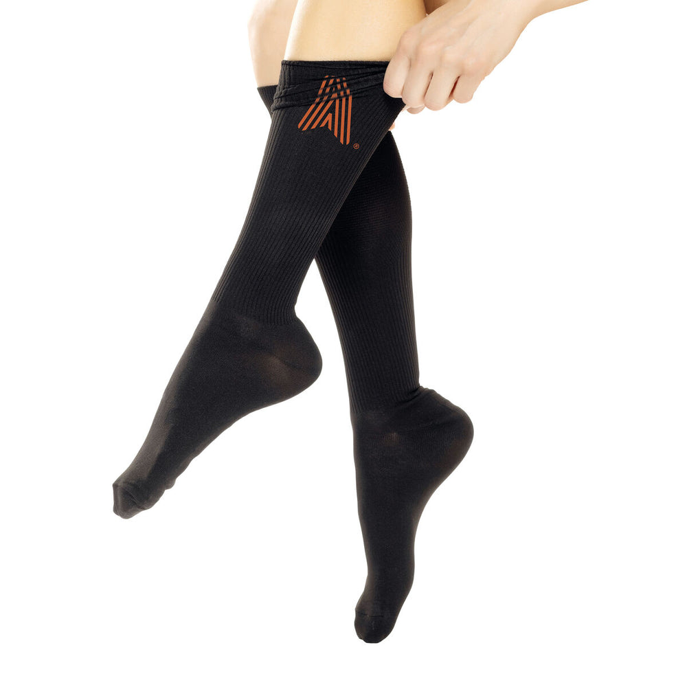 Calzini a Compressione Scape Travel Nero