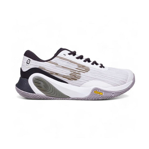 Scarpe da Padel per Adulti Bullpadel Hack Vibram 25V Bianco