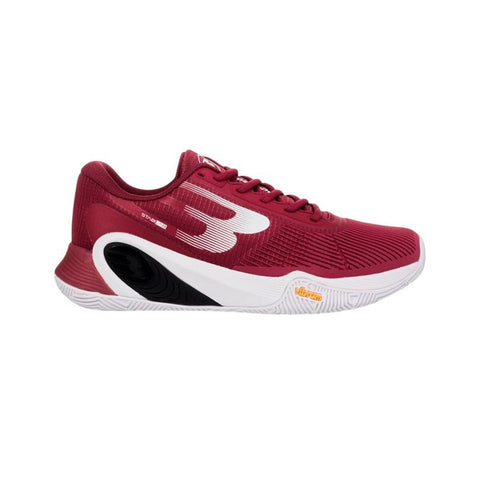 Scarpe da Padel per Adulti Bullpadel Vertex Vibram 25I Rosso Scuro