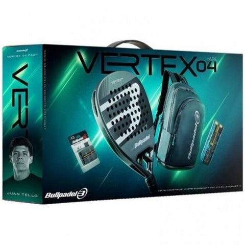 Racchetta da Padel Bullpadel Vertex 04 Comfort Pro Line 2026 Nero Fibra di carbonio