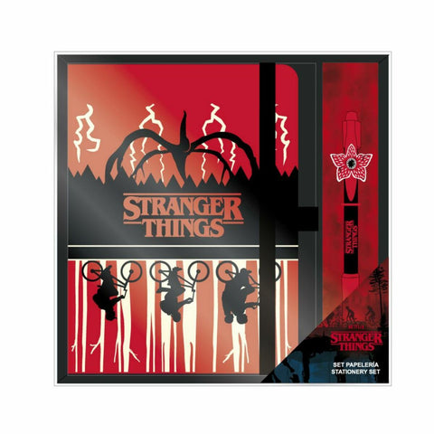 Set di Cancelleria Stranger Things 390 g 2 Pezzi