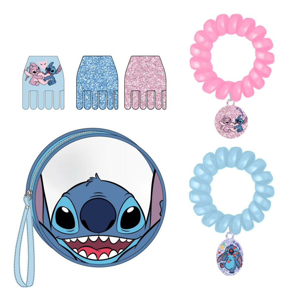 Set Prodotti per capelli da Bambino Stitch Multicolore