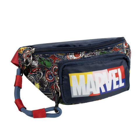 Marsupio The Avengers Blu scuro 25,0 x 11,0 x 1,6 cm