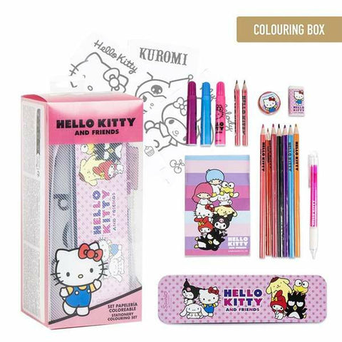 Set da Disegno Hello Kitty Bianco