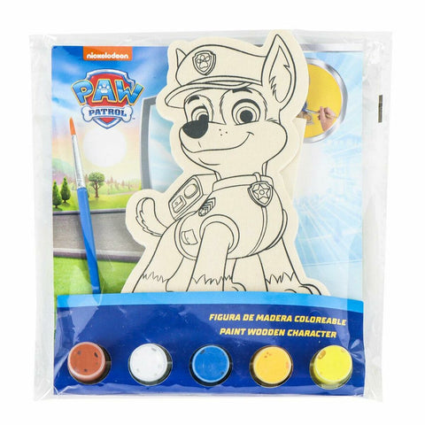 Set Attività Manuali The Paw Patrol Legno 14 x 18 x 5 cm