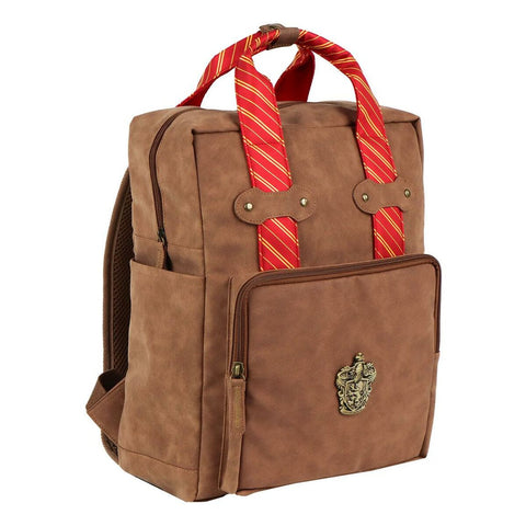 Zaino Casual Harry Potter Marrone Moderno 27 x 41 x 11 cm