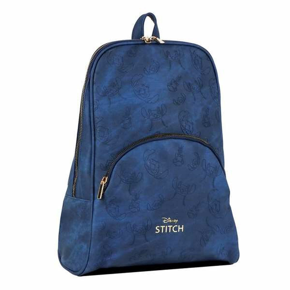 Zaino Casual Stitch Azzurro 27,1 x 34 x 12 cm