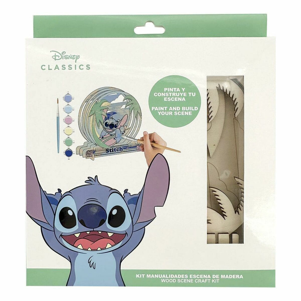 Set Attività Manuali Stitch Legno