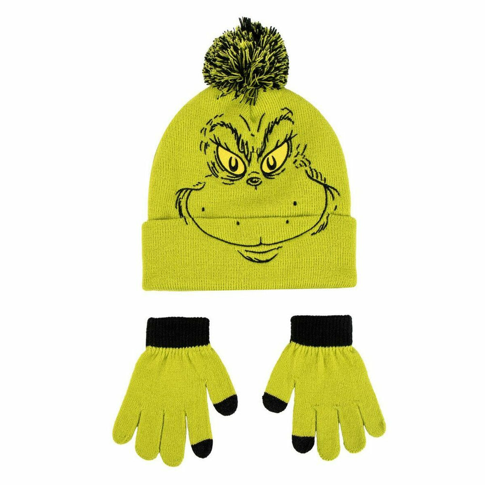 Berretto e Guanti The Grinch Verde 2 Pezzi