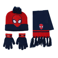 Berretto e Guanti Spider-Man Azzurro