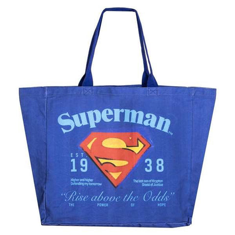 Shopping Bag Superman Blu scuro 48 x 43 x 17 cm