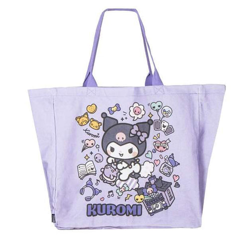 Shopping Bag Hello Kitty Kuromi  Lilla 48 x 43 x 17 cm